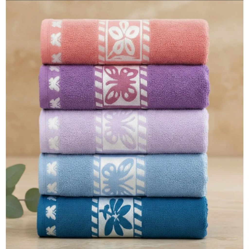 Kits Toalha de Banho Bela e Confortável 70x1,40cm 100% Algodão 400 g/m² Direto de Fábrica